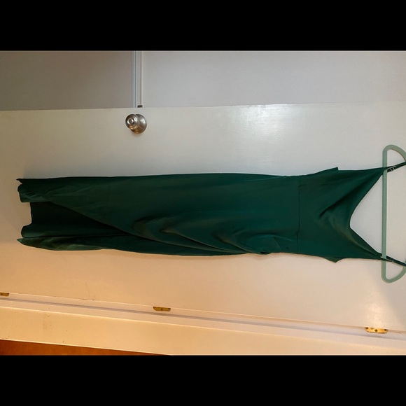 nasty gal green silk dress Kinetic 'Proud Mary' Neon Sequin Fringe Dance Dress – Blackfeather Dancewear main image 0
